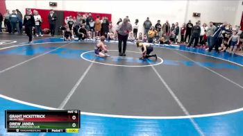 72-79 lbs Quarterfinal - Grant McKittrick, Milan Tribe vs Drew Janda, Hobart Wrestling Club