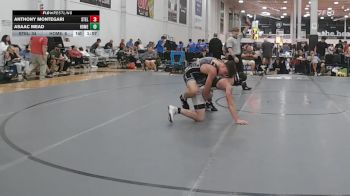 154 lbs Rr Rnd 3 - Anthony Montegari, Steller Trained Bossk - HSC vs Asaac Mead, Homegrown White - HSC