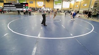 215 lbs Consi Of 8 #1 - Naheem Ridore, Weymouth vs Jackson Bowden, Scituate-RI