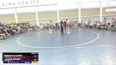 190 lbs Placement Matches (8 Team) - Roman Villalobos, Illinois vs Connor Kennedy, Utah Gold