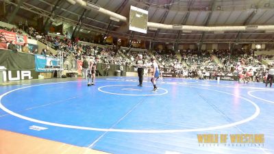 100 lbs Round Of 32 - Cayden Vincent, Wolf Gang Wrestling Academy vs Chance Dewey, Tulsa Blue T Panthers