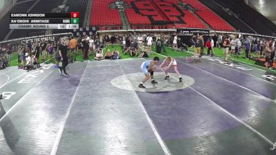 88 lbs Champ. Round 5 - Eamonn Johnson vs Kaʻonohi Armitage, Hawaii