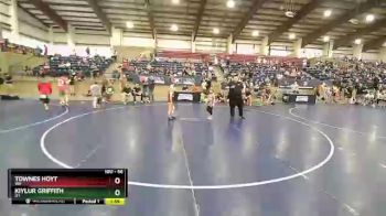 56 lbs 7th Place Match - Townes Hoyt, WA vs Kiylur Griffith, UT