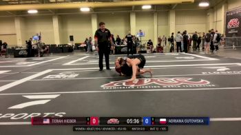 Terah Hieber vs Adriana Gutowska 2025 ADCC Charlotte Open