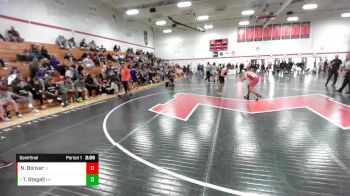149 lbs Semifinal - Tyler Stegall, Maryville University vs Nico Bolivar, Indiana