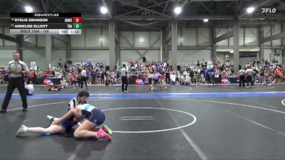 165 lbs Cons. Round 2 - Annelise Elliott, Trailblazer vs Rydlie Swanson, Great Bend Wrestling Club