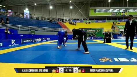 Vitor Pantoja De Oliveira vs Calebe Cerqueira Das Dores 2026 Brasileiro Jiu-Jitsu IBJJF