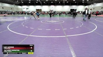 130 lbs Cons. Round 2 - Tatyana Hamilton, Liberty North vs Lily Lemons, Timberland