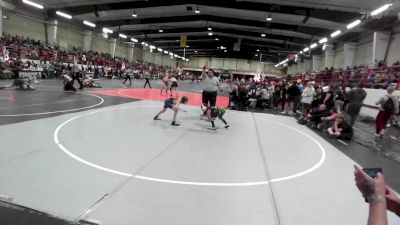 77 lbs Rr Rnd 4 - Cayden Velasquez Baca, Bloomfield Wildcats vs Iyana Antonio, Other Team