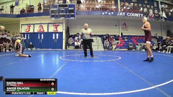 190 lbs Quarters & Wb (16 Team) - Eastin Hall, Mt Vernon vs Xavior Palacios, Bellmont