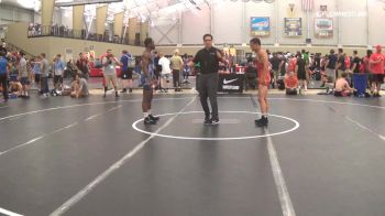 61 kg Consi Of 32 #2 - Hunter Starner, Pennisula Wrestling Association vs De'Andre Swinson, Blue Ridge RTC