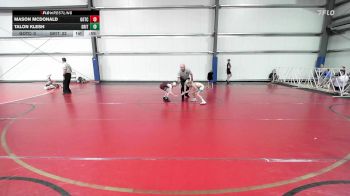 75 lbs Rr Rnd 1 - Mason Mcdonald, Team Gotcha vs Talon Klesh, Grit Mat Club Blue