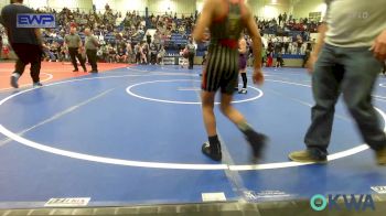 90 lbs Round Of 16 - Kody Perry, Vian Wrestling Club vs Benjamin Fisher, HURRICANE WRESTLING ACADEMY