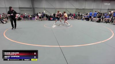 190 lbs Placement Matches (16 Team) - Shane Carlson, Minnesota Blue vs Brody Sampson, Iowa