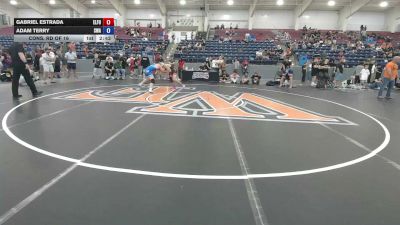 150 lbs Cons. Rd Of 16 - Gabriel Estrada, Elite Force vs Adam Terry, Sanderson Wrestling Academy