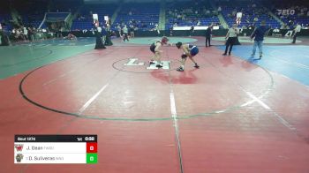 150 lbs Round Of 16 - James Dean, Fairfield Warde vs Dylan Suliveras, Windham