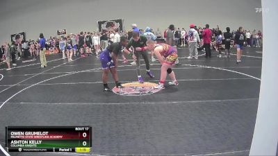 Quarterfinal - Owen Grumelot, Palmetto State Wrestling Academy vs Ashton Kelly, Columbia Knights