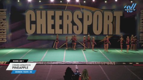 Crush Athletics - Pineapple [2023 L2 Youth - D2 Day 1] 2023 CHEERSPORT Cartersville Classic