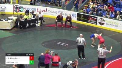 119 lbs Round Of 16 - Ella Nevada, Gettysburg vs Alexis Lauta, Corry