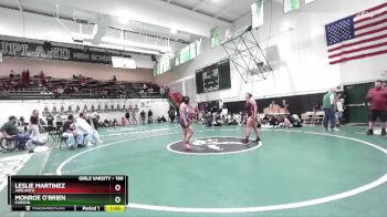 190 lbs Cons. Semi - Monroe O`Brien, Carson vs Leslie Martinez, Adelanto