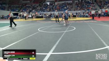 3A-144 lbs Semifinal - Devon Kerr, La Pine vs Redden Lym, Lakeview