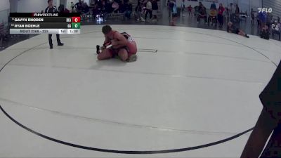 223 lbs Semifinal - Gavyn Rhoden, Beatrice vs Ryan Boehle, GI Grapplers