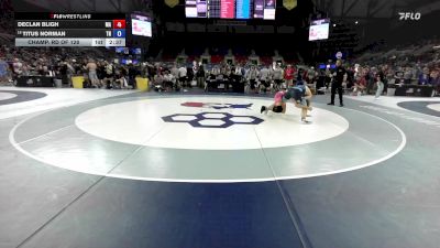 165 lbs Champ. Rd Of 128 - Declan Bligh, MA vs Titus Norman, TN