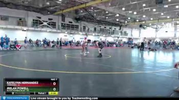 122 lbs Round 2 (4 Team) - Katelynn Hernandez, Tennessee vs Irelan Powell, Black Mambas Blue