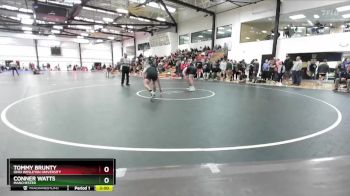 165 lbs Champ. Round 2 - Tommy Brunty, Ohio Wesleyan University vs Conner Watts, Manchester