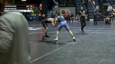 174 lbs Consi Of 16 #2 - Cooper Haase, Army vs Nolan O'Boyle, North Carolina