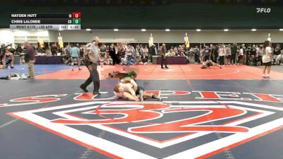 138 lbs Consi Of 64 #2 - Hayden Hutt, IA vs Chris LaLonde, CO