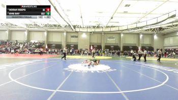114 lbs Quarterfinal - Norah Reeps, Haddam-Killingworth vs Evie Day, Guilford