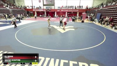 197 lbs Semifinal - Eli Reese, Gannon vs Wayne McIntyre, Kutztown