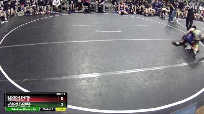 150 lbs Quarterfinals (8 Team) - Jason Flores, Kansas Pythons vs Lexton Smith, North Dakota 2