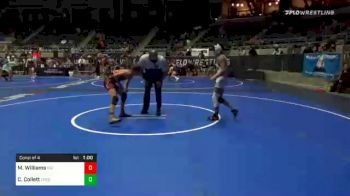 108 lbs Consolation - Marcus Williams, Rio Rancho vs Colt Collett, Checotah Matcats
