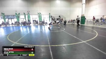 152 lbs Cons. Round 2 - Beau Bass, Ridgevue vs Kyle Wyma, Skyview