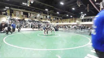 126 lbs Quarterfinal - Daniel Benavides, Highland vs Jayden Olivas, Clovis East