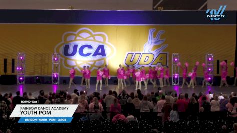 Rainbow Dance Academy - YOUTH POM [2024 Youth - Pom - Large Day 1] 2024 UCA/UDA Bluegrass Regional