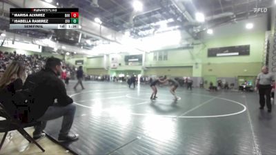 100 lbs Semifinal - Marisa Alvarez, BANNING vs Isabella Ramirez, SAN FERNANDO