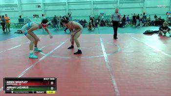 144-150 lbs Round 2 - Aiden Whatley, Unattached vs Abram Lazarus, NW