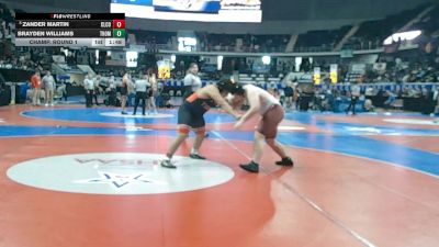 1A-4A 285 Champ. Round 1 - Zander Martin, Cleburne County vs Brayden Williams, Thomasville HS