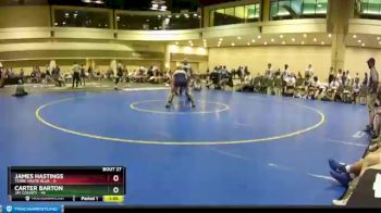 160 lbs Round 6 (10 Team) - Carter Barton, Jay County vs James Hastings, Terre Haute Blue