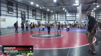 80 lbs Semifinal - Abram Whitaker, Darkhorse Wrestling vs Jacob Naylor, HeadHunters