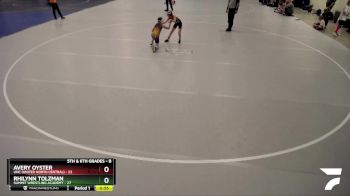 Quarterfinal - Rhilynn Tolzman, Summit Wrestling Academy vs Avery Oyster, UNC (United North Central)