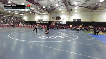 115 lbs Champ. Round 3 - Zya Guidry, Beaumont vs Yvonne Ayala, Notre Dame