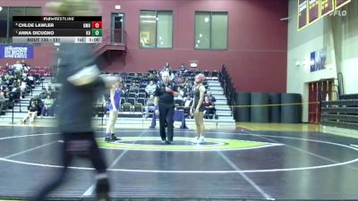 131 lbs Quarterfinal - Anna Dicugno, King University vs Chloe Lawler, Mount Olive