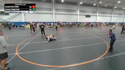 126 lbs Champ. Round 2 - Lucas Forsythe, Unattached vs Caleb Gauthier, Unattached