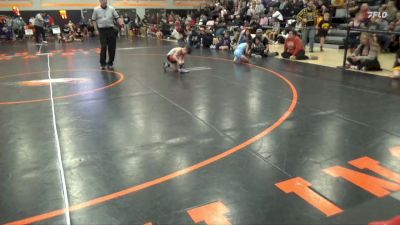 PW-14 lbs Quarterfinal - Mia Mercado, NO LIMIT WRESTLING CLUB vs Nash Bisaillon, Hammerin Hawks