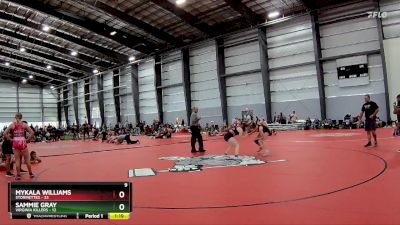 112 lbs Finals (8 Team) - Sammie Gray, Virginia Killers vs Mykala Williams, STORMETTES