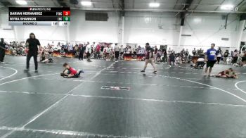 55 lbs Round 2 - Darian Hernandez, FL Scorpions Wrestling Club vs Myra Shannon, Longwood Wrestling Club